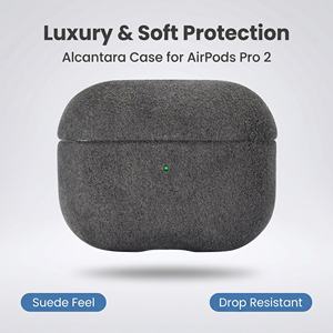 Funda Protectora Suave de Alcántara para <span class=keywords><strong>AirPods</strong></span> 1/2/3/4/Pro/Pro2, Compatible con Todos los Modelos - Product Image 2