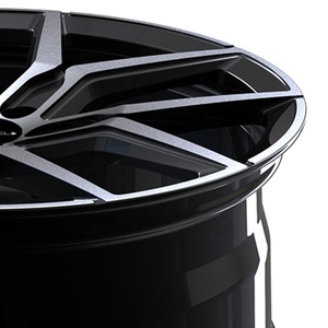 Jantes en alliage forgé noir pour <span class=keywords><strong>Volvo</strong></span> XC60 19x8.5 pouces 5x108 T6061-T6 en aluminium, jantes de voiture pour véhicules de tourisme # JM7289 - Product Image 4