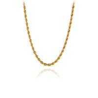 Collier en chaîne tressée brillante et fine, anti-rouille, pour femme, idéal pour anniversaire et mariage, vente en gros, populaire et élégant