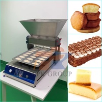 Petite machine de dépose de pâtisserie de bureau, machine automatique de remplissage de pâte à gâteau