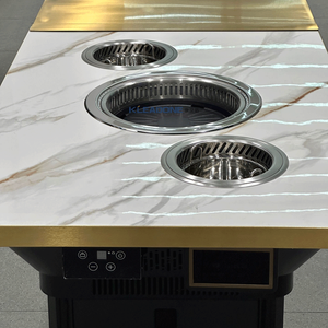 KLEADONE 2-in-1 elektrische barbecuegrill met eenvoudige reiniging en hotpottafel, intelligente bediening, op maat gemaakt restaurant- en hotelmeubilair - Product Image 2