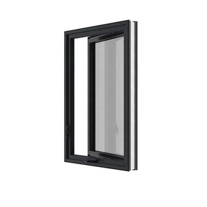 Fenêtre à <span class=keywords><strong>baie</strong></span> en aluminium <span class=keywords><strong>sur</strong></span> <span class=keywords><strong>mesure</strong></span>, insonorisée, étanche, à économie d'énergie, avec rangement intégré, pour villa, salon, hôtel, restaurant - Product Image 4