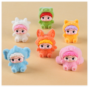 Figuras Coleccionables de Resina de Animales de Jardín: Ovejas, Cocodrilos, Perros, Zorros, Conejos y Elefantes, Accesorios de Decoración de Moda al por Mayor - Product Image 3