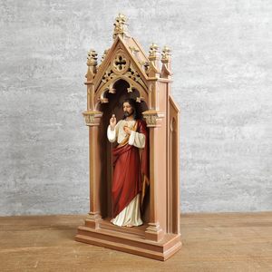Figura Realista de Estilo Renacentista, Arte Religioso Detallado, Jesús de Resina, Personalizable, para Creyentes Cristianos, para Exteriores 20260427 - Product Image 3