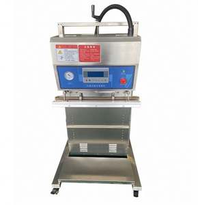 Machine d'emballage sous vide verticale à aspiration externe en acier inoxydable pour riz, poulet, canard, poisson, machine de mise sous vide alimentaire - Product Image 2
