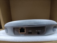 Entreprise sans fil 360 °   Haut-parleur omnidirectionnel à 4 microphones avec suppression du bruit par IA pour salles de cours médicales