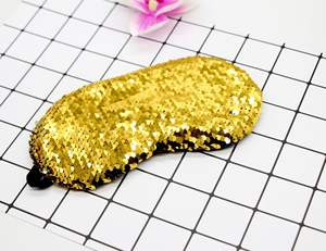Antifaz para Dormir con Lentejuelas Brillantes, Divertido, Creativo, con Correa Ajustable, para Viajes y Fiestas - Product Image 6