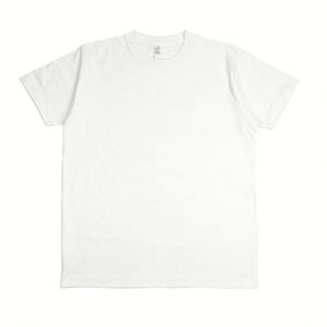 T-shirt décontracté à manches courtes pour homme, 100 % coton épais 250g, anti-boulochage, imprimé, couleur unie, tendance estivale - Product Image 6