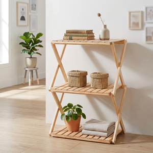 Étagère de rangement pour chaussures en bois Radiata – Organiseur à 2/3/4 niveaux pour vêtements, chaussures et articles ménagers - Product Image 6