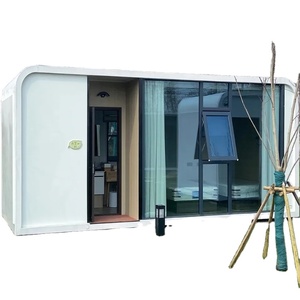 Casa Contenedor Prefabricada de Acero de Lujo a Precio Accesible, 20 pies/40 pies, Aislada, para Uso Hotelero, Ecológica - Product Image 3