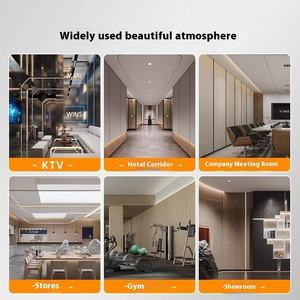 Vente chaude Panneaux muraux d'hôtel modernes imperméables et insonorisants en placage de bois de charbon de bambou pour la chambre à coucher, le salon, l'intérieur - Product Image 3