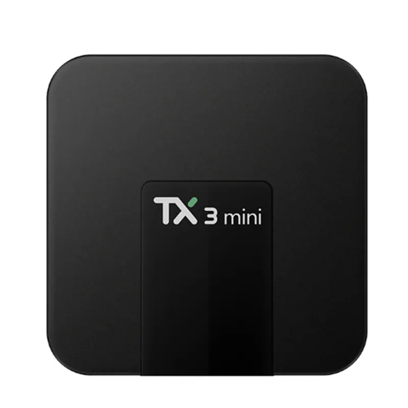 النار مربع التلفزيون الروبوت 8.1 4k TX3 mini Amlogic S905W مربع التلفزيون رباعي النواة tx3mini 2gb ذاكرة الوصول العشوائي 16gb rom مع 2.4g واي فاي
