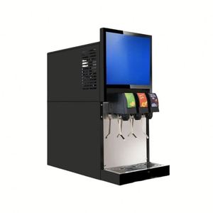 Distributeur de boissons gazeuses professionnel en acier inoxydable à 6 robinets, qualité alimentaire, pour comptoir - Product Image 3
