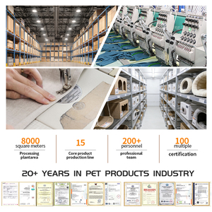 Toptan Evcil Hayvan Köpek Yatakları Dama Tahtası Baskılı Kısa Kesim Şekilli Peluş Yuvarlak Köpek Minderi Yatakları Sevimli Moda Köpek Yatağı - Product Image 6