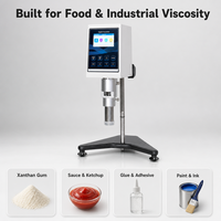 Viscosimètre numérique rotatif à écran LCD couleur 10-2000 MPa.s PXDV-W-18 pour la gomme xanthane, colle et sauces – Vente directe usine