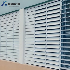 Griglie e Registri in Alluminio a Lamelle Orizzontali <span class=keywords><strong>per</strong></span> Esterni, Design Moderno e Durevole <span class=keywords><strong>per</strong></span> Magazzini - Product Image 2