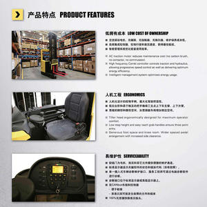 Montacargas Eléctrico Hyster de 1.4 y 1.6 Toneladas, con Mástil de Tres Secciones, Tracción Trasera, Nuevo - Product Image 4