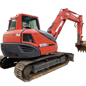 Excavatrice d'occasion Kubota KX185-3, poids opérationnel de 8 tonnes, pelle hydraulique d'occasion avec godet de 0,35 m³ en bon état - Product Image 1
