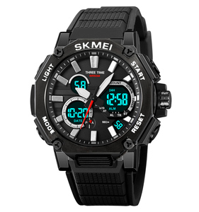 Montres analogiques-digitales de luxe pour hommes résistantes aux chocs, SKMEI 2219, montre-bracelet pour hommes, sportive, course à pied - Product Image 1