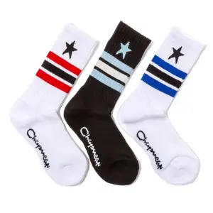 Tiktok Sports Frottee Kissen Running Men Socken Athletic Champion Star weiße Hip-Hop Socken Skateboard ing benutzer definierte Basketball Socke