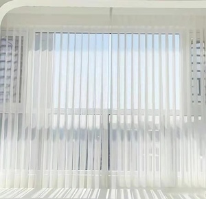 Vente directe d'usine, stores verticaux transparents, stores verticaux électriques à <span class=keywords><strong>bandes</strong></span> pour chambre à coucher - Product Image 2