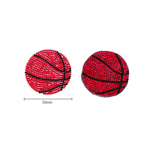Reusable Basketball Skull Rhinestone <strong>Nipple</strong> <strong>Covers</strong> Custom Personalization Breathable Strapless Sexy Women's <strong>Pasties</strong> For Raves - Product Image 1