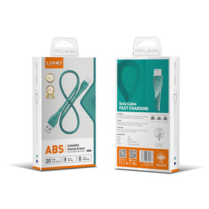LDNIO Vente en gros LDNIO LS612 2 mètres de fils ABS Type C Micro USB Câbles de chargeur de téléphone Câble de données 25W Câble de charge rapide - Product Image 5