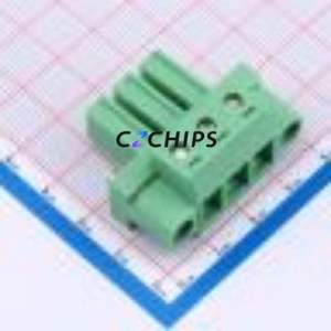 1828252 Plug-in Terminal Block Connector ( Pitch: 7.62mm )( Color: Green )( Total PIN Count: 3P )( Number of Rows: 1 ) - Product Image 1