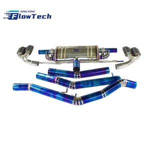 Ensemble d'échappement arrière à haute performance en titane avec soupape à débit élevé et commande de soupape avancée pour BMW X5 3.0T - Product Image 6