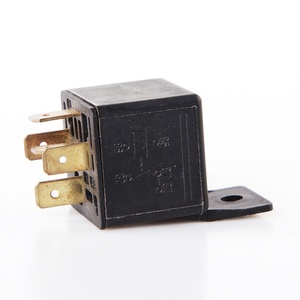 Nouveau Relais Automobile Universel 12V/24V 5 Broches 80A Mini Noir Étanche avec Cuivre Intérieur et Garantie de 12 Mois - Product Image 3