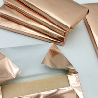 Feuille stratifiée de papier d'aluminium d'or de papier d'emballage de chocolat d'emballage alimentaire