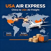 Transitaire aérien Chine-USA, service porte-à-porte par avion et camion, agent d'expédition DDP