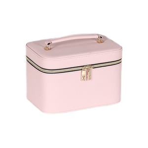 Hot <strong>Sale</strong> Customized Colorful Makeup <strong>Bag</strong> With Mental Zipper PU <strong>Cosmetic</strong> <strong>Bag</strong> With LED Light High Quality Travelling Lipstick <strong>Bag</strong> - Product Image 3