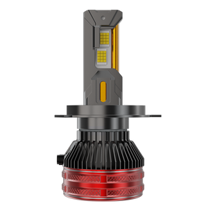 H4 H7 H11 voiture phare led haute puissance haute puissance étanche 4 cuivre v96 pro usine vente en gros 9005 9006 ampoules - Product Image 2