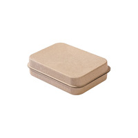 Boîte cadeau en pulpe biodégradable, emballage écologique pour savon, bijoux, souvenirs, carton kraft