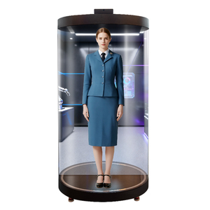 Ai เครื่องดิจิตอลแบบออลอินวันด้วยตาเปล่า3D มนุษย์เสมือนจริงสำหรับห้างสรรพสินค้าต้อนรับอุปกรณ์โฮโลแกรมสำหรับเทคโนโลยี - Product Image 2