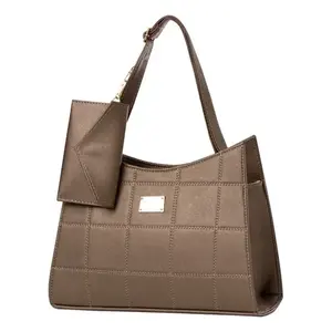 Sac à main pour femme Fana Jacinta en cuir véritable, à une bandoulière, motif géométrique, usage quotidien - Product Image 4