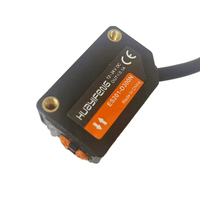 Capteur laser DC12 ~ 24V 300mm NO.NC Faisceau rouge visible 1ms test de réponse haute vitesse petits objets avec une grande précision de 1*2mm spot