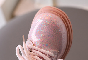 Anti-Slip Fashion Hot Selling Leather Kids Casual Girls Fashion <b>Boots</b> Sequin Children's Casual <b>Ankle</b> <b>Boots</b> - Product Image 5