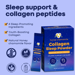 Polvo de colágeno de belleza de proteínas, polvo de péptidos de colágeno <span class=keywords><strong>para</strong></span> <span class=keywords><strong>la</strong></span> piel, <span class=keywords><strong>el</strong></span> cabello y <span class=keywords><strong>la</strong></span> <span class=keywords><strong>salud</strong></span> de las uñas, soporte de sueño rápido, polvo de melatonina - Product Image 5
