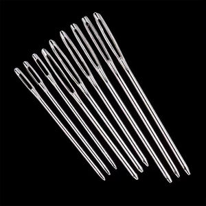 Aiguilles <span class=keywords><strong>à</strong></span> coudre <span class=keywords><strong>à</strong></span> pointe émoussée <span class=keywords><strong>à</strong></span> grand chas en <span class=keywords><strong>laine</strong></span> argentée, durables, écologiques, portables, pour broderie au point de croix, tapisserie et couture <span class=keywords><strong>à</strong></span> la main - Product Image 6