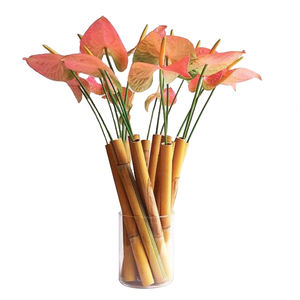 बांस डंठल फूलदान ikebana बांस सजावट फूलदान - Product Image 1