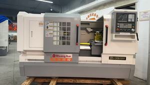เครื่องกลึงเตียงแบนแนวนอน <span class=keywords><strong>CNC</strong></span> Ck6150 * 1000พร้อมระบบควบคุม GSK แกนหมุนเดี่ยว - Product Image 6
