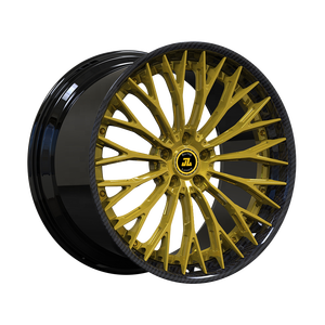ล้อคาร์บอนไฟเบอร์ฟอร์จ JZ New แบบ 2/3 ชิ้น ขอบลึก 20 มม. สำหรับ W204/C63 W205/C63S W212/E63 W213/E63S - Product Image 2