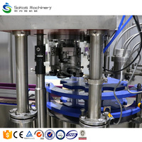 Machine de remplissage automatique de canettes de boissons énergisantes Sokos, ligne de production de boissons gazeuses en conserve