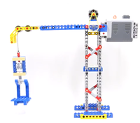 Set de Bloques de Construcción Electrónicos STEM para Estudiantes Profesionales, Rompecabezas de Robótica, Juguete Educativo de Ciencia e Ingeniería para el Entrenamiento Cerebral de Niños