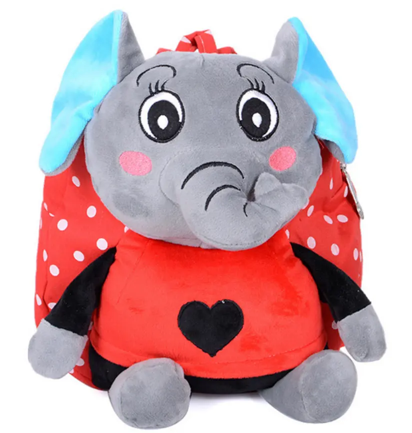 Elephant Plush Toys New Design Animal Soft Stuffed Cartoon Elephant Plush Dolls Best Kids