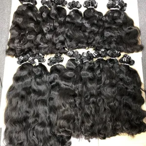 Vendedores de cabelo virgem atacado 100% pacotes de cabelo virgem livre amostra brasileira de cabelo humano feixes com fecho de renda