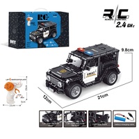 Voiture RC à construire soi-même 1:16, jouet télécommandé 2.4G, rechargeable, pour enfants et adultes, vente en gros, jouet éducatif