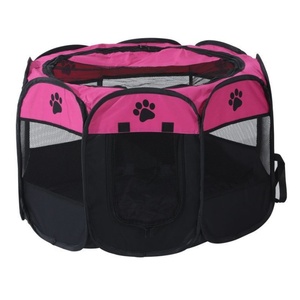 Corral Plegable Octagonal para Mascotas (Perros, Gatos, Cachorros) de Tela Oxford de Alta Calidad, Transpirable, Portátil, para Interiores y Exteriores, Ideal para Viajes, ¡Gran Venta! - Product Image 1